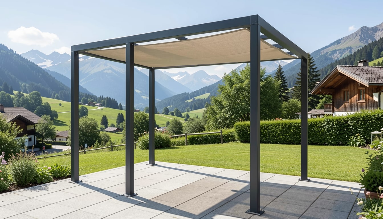 Pergola semplice — colore Antracite